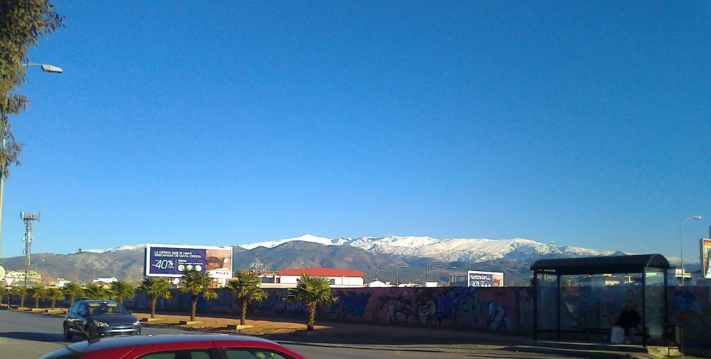 Sierra Nevada desde la Vega